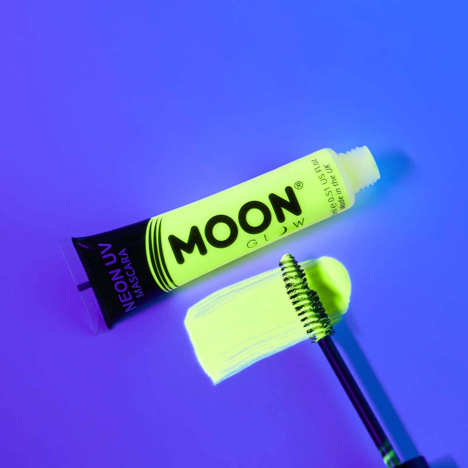 Intense Yellow – Neon UV Mascara, 15mL