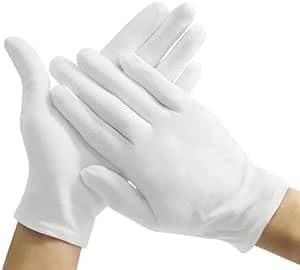 Short White Gloves