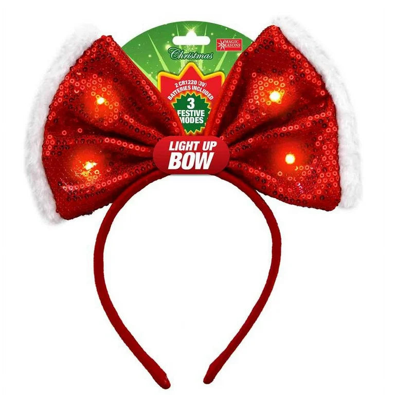 LED Bow Headband