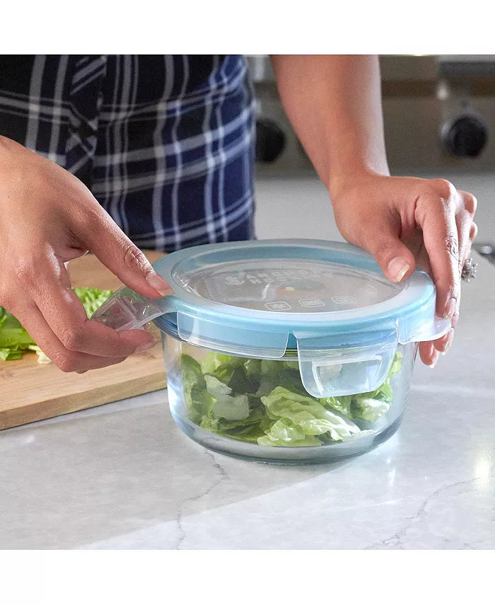 4 Cup Round Locking Lid Food Storage