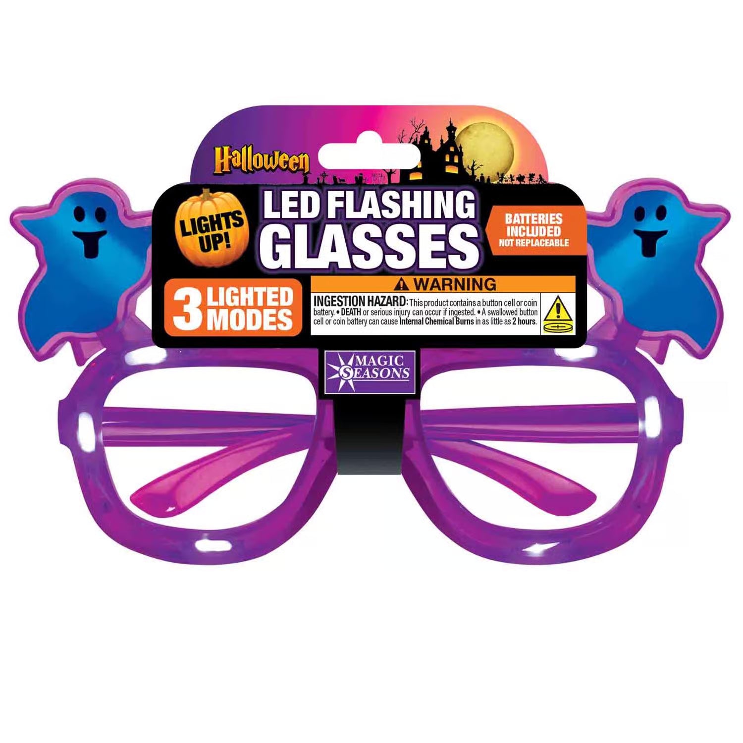 Halloween Light Up Glasses