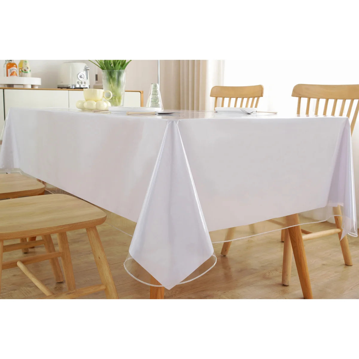 54"x72" Oblong - 4G Clear PVC Table Protector