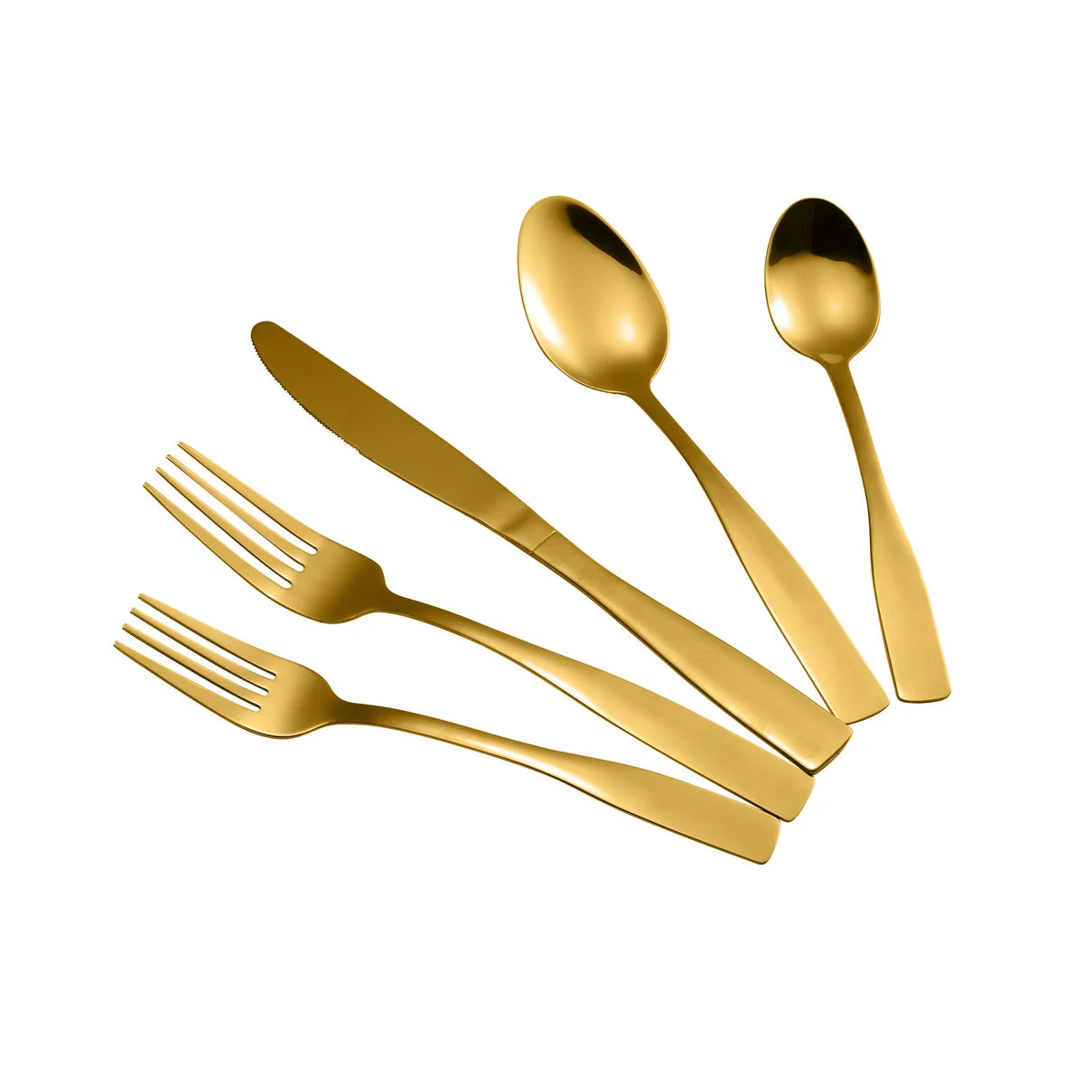Gold - 20Pc Flatware Set