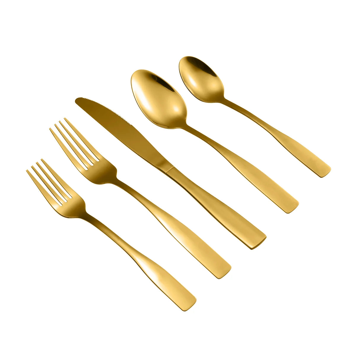 Gold - 20Pc Flatware Set