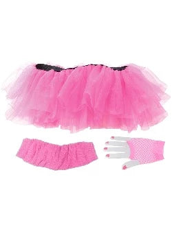 Tutu Set Neon Pink