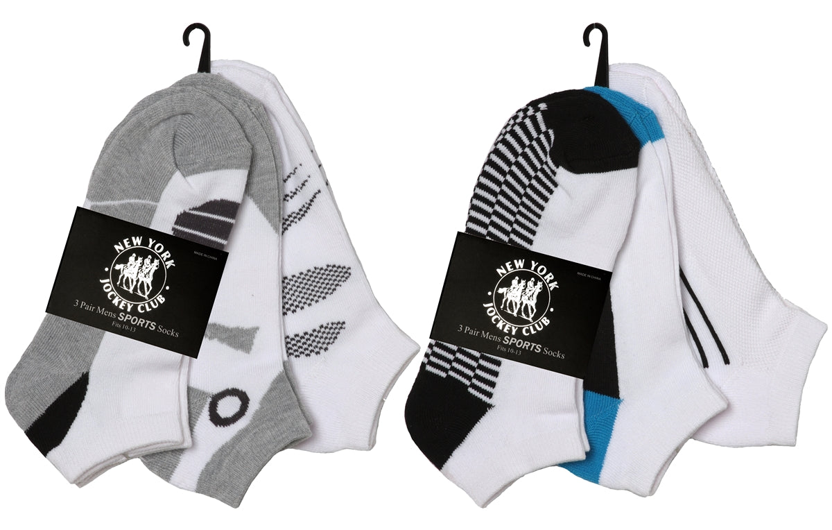 Men's Cushion Sport Socks 3-Pair