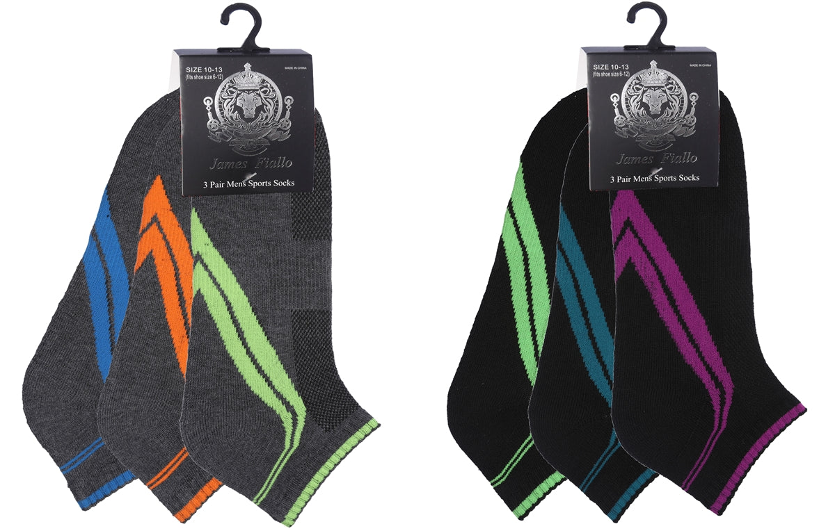 Men's Cushion Sport Socks 3-Pair