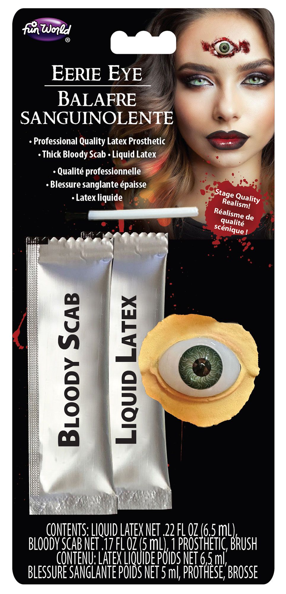Creepy Face Appliance Kit Eerie Eye