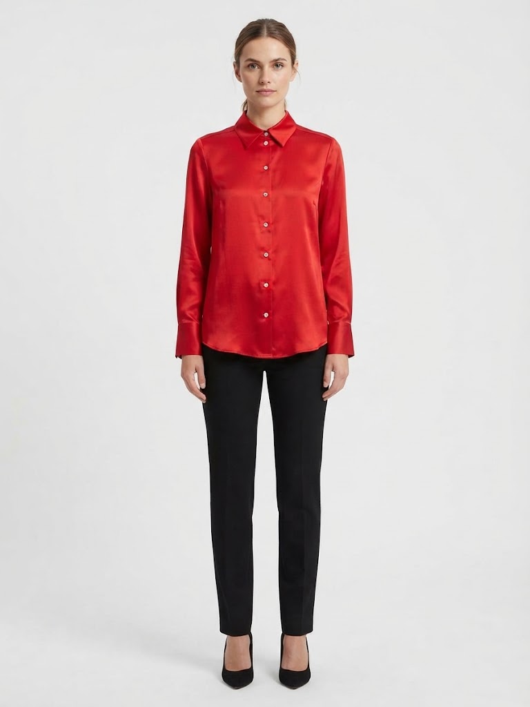 Ladies shirt ,Red