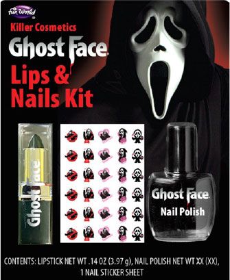 Ghost Face Lip & Nail Kit