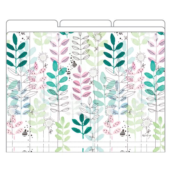 Botanical Leaves – 3PK Decosoft Folder
