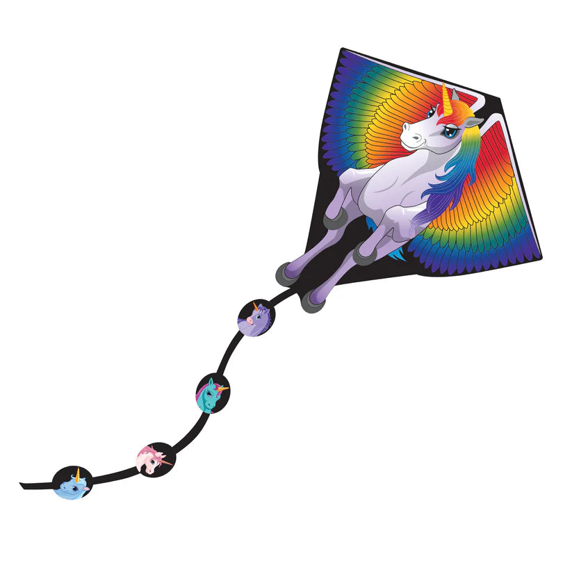 Diamond Unicorn Nylon Kite