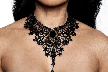 Victorian Lace Choker Jawelry