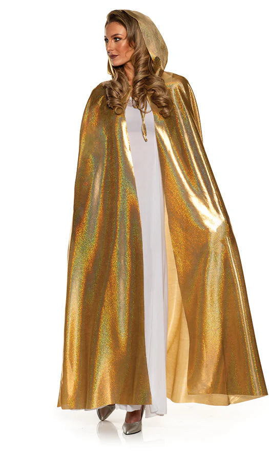 Metallic Cape- Gold
