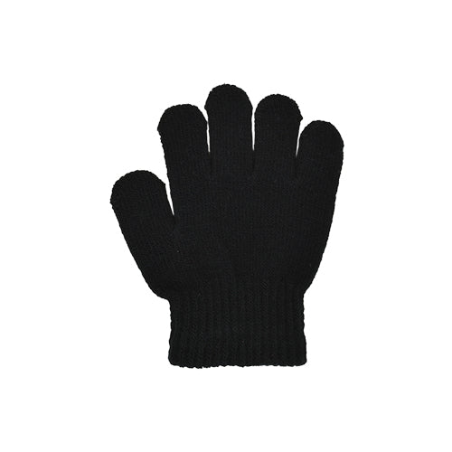 TODDLER BOYS & GIRLS KNIT STRETCH GLOVE BLACK
