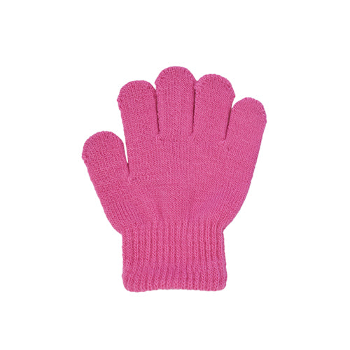 TODDLER BOYS & GIRLS KNIT STRETCH GLOVE PINK