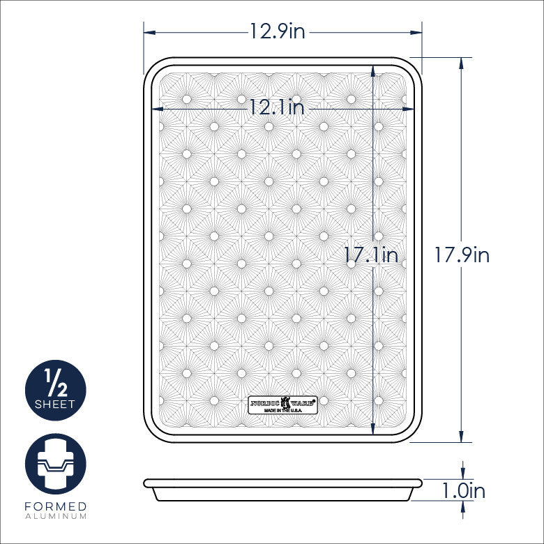 Vintage Starburst Half Sheet Pan