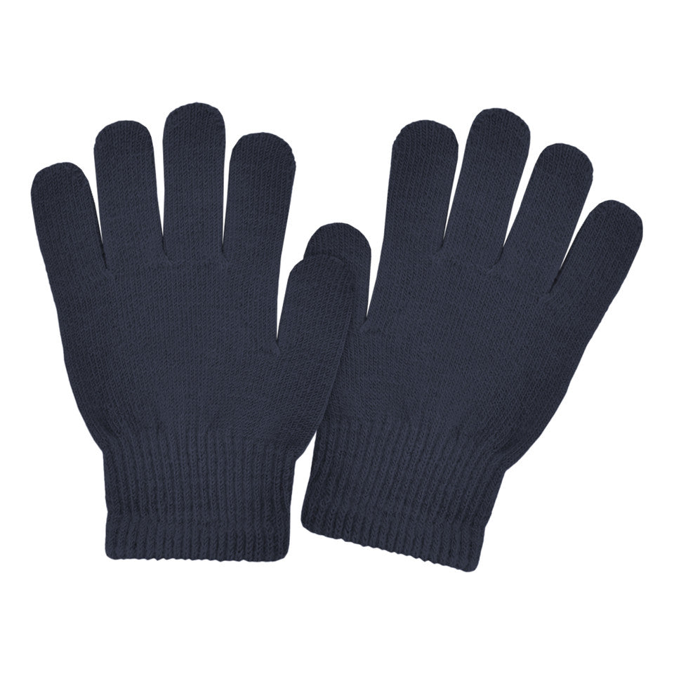ACRYLIC SOLID STRETCH GLOVE NAVY