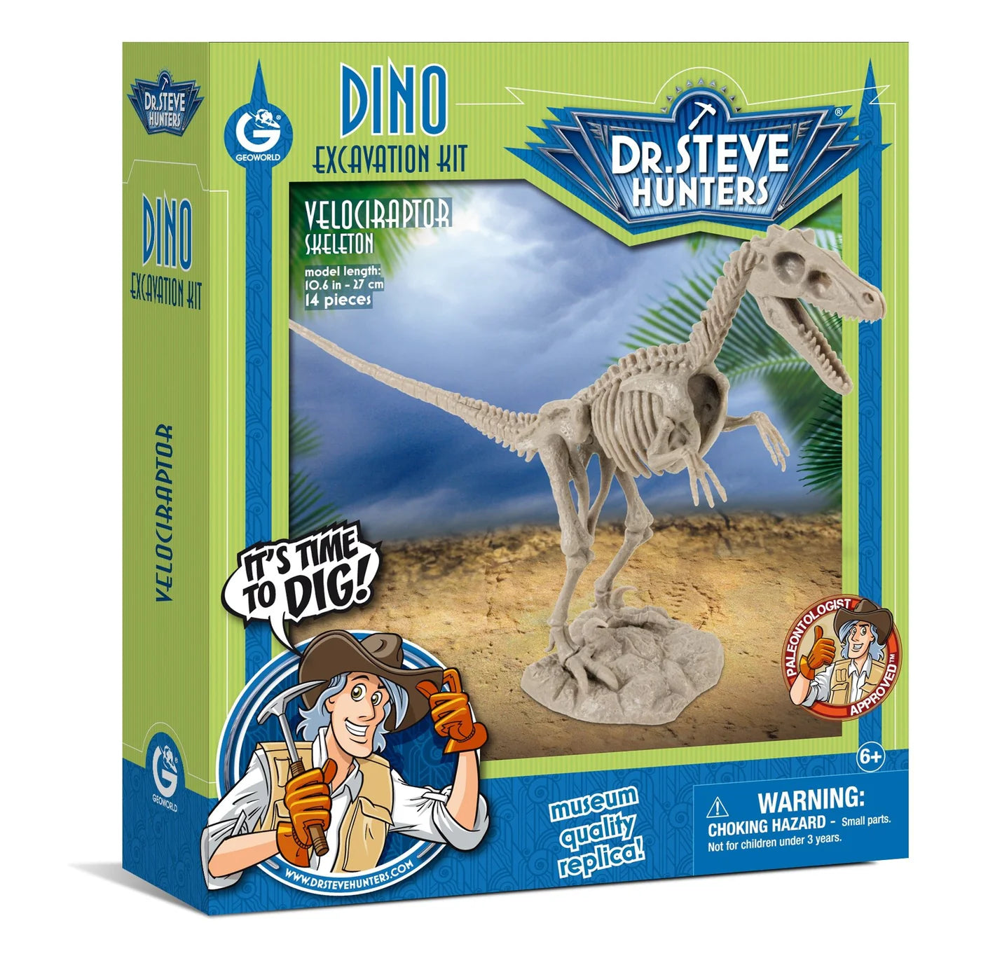 Dino Dig Velociraptor Excavation Kit