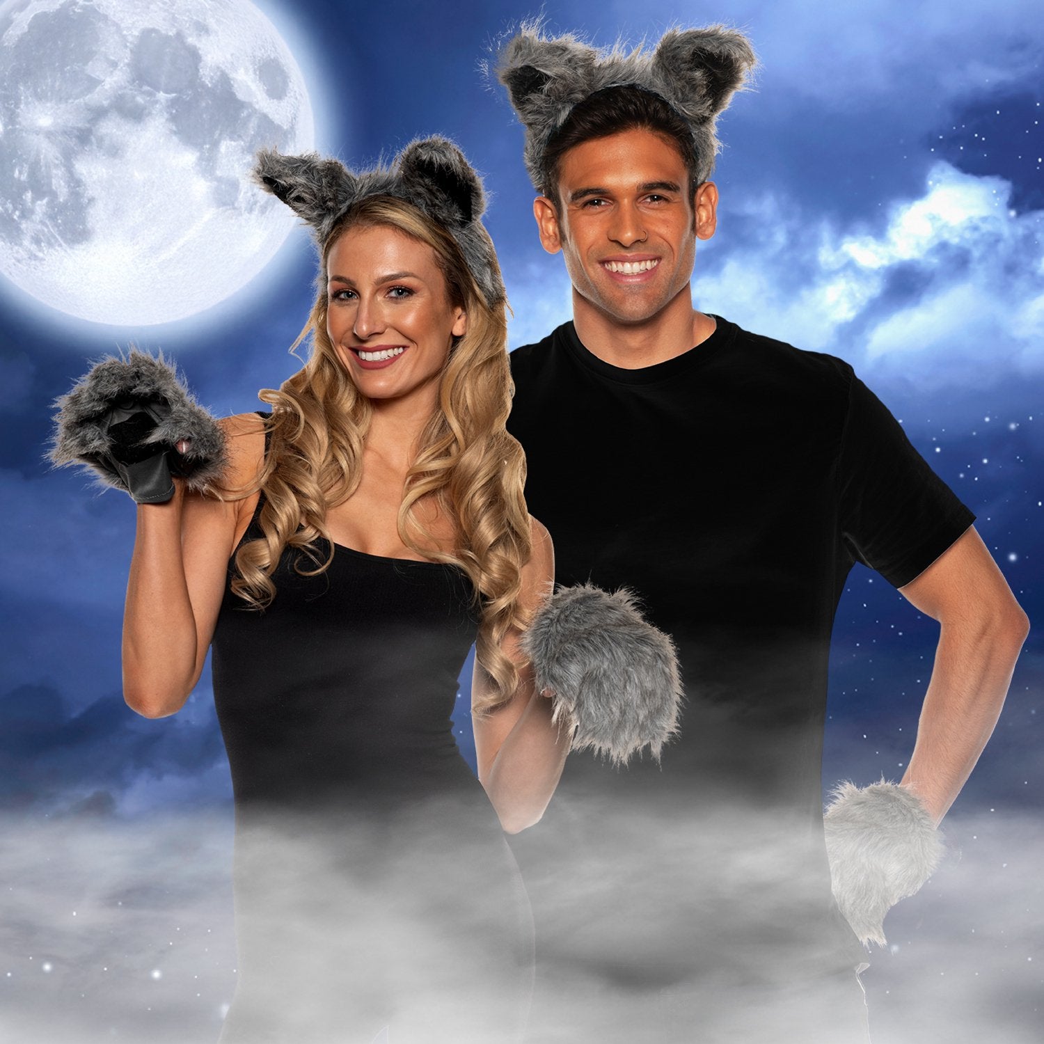 Werewolf Ears & Paws Set