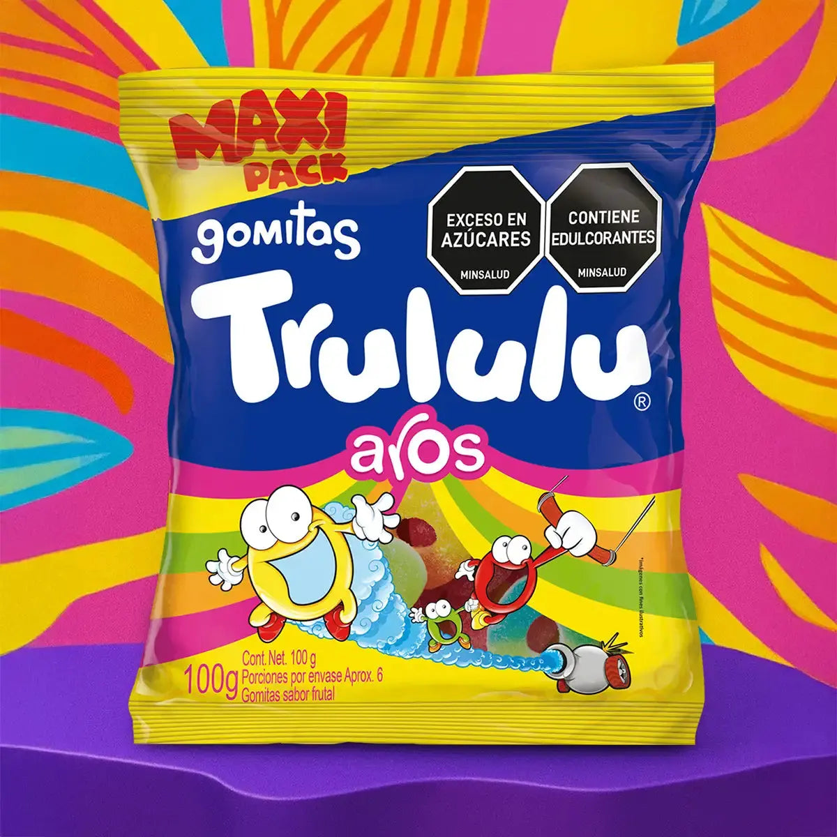 Maxi Pack Trululu Aros 100g