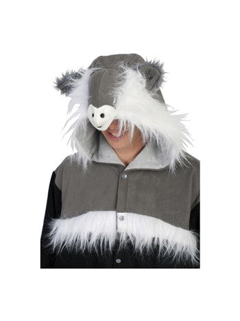 Adult Hamster Union Suit , Grey