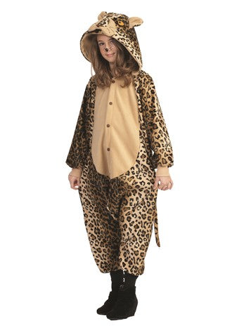 Lux Leopard kid Union Suit