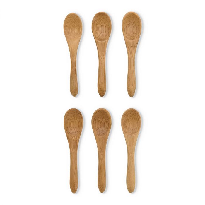 Mini Condiment Spoons 3.5" S/6