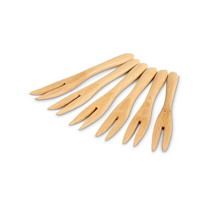Mini Condiment Forks 3.5" S/6