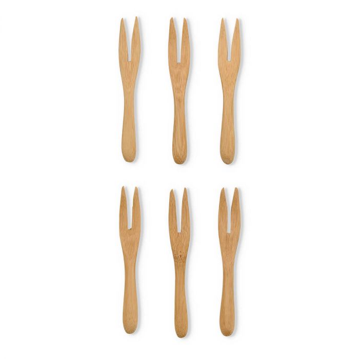 Mini Condiment Forks 3.5" S/6