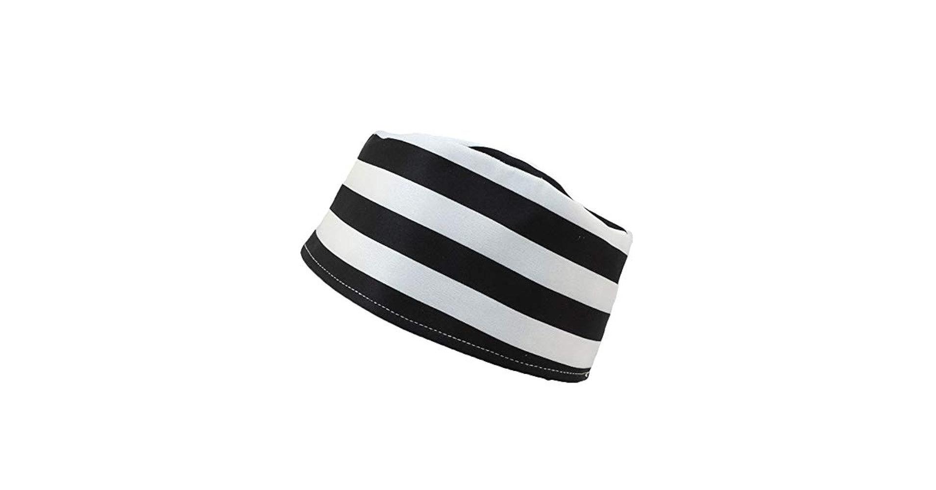Black White Convict Hat