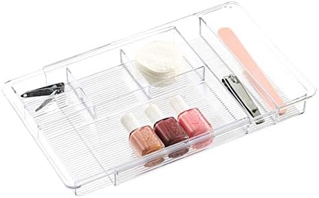 Linus Expandable Drawer Organizer Clear