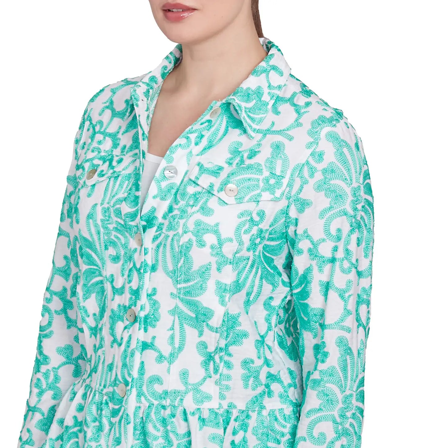 Julep Floral Embroidered Jacket - Ruby Rd