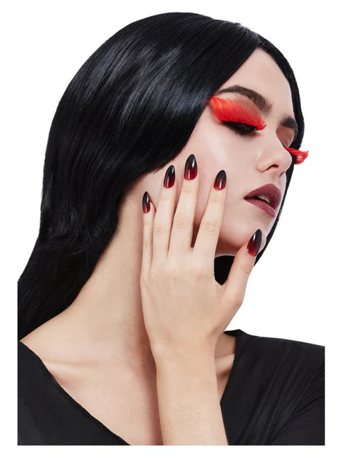 Make-Up FX, Gothic Eyelash & Nails Set