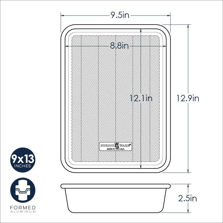 Prism 9"x13" Rectangular Baking Pan