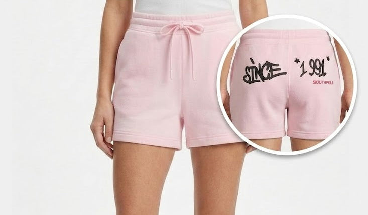 Legacy Graffiti Shorts Light Pink