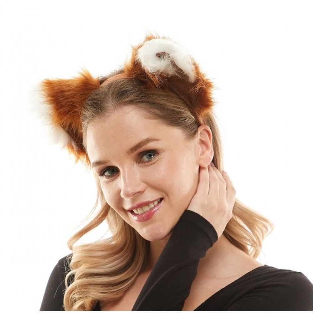 Furry Fox Ears Headband
