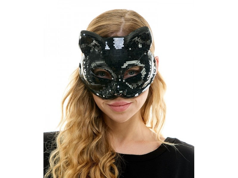 Black Mirror cat mask