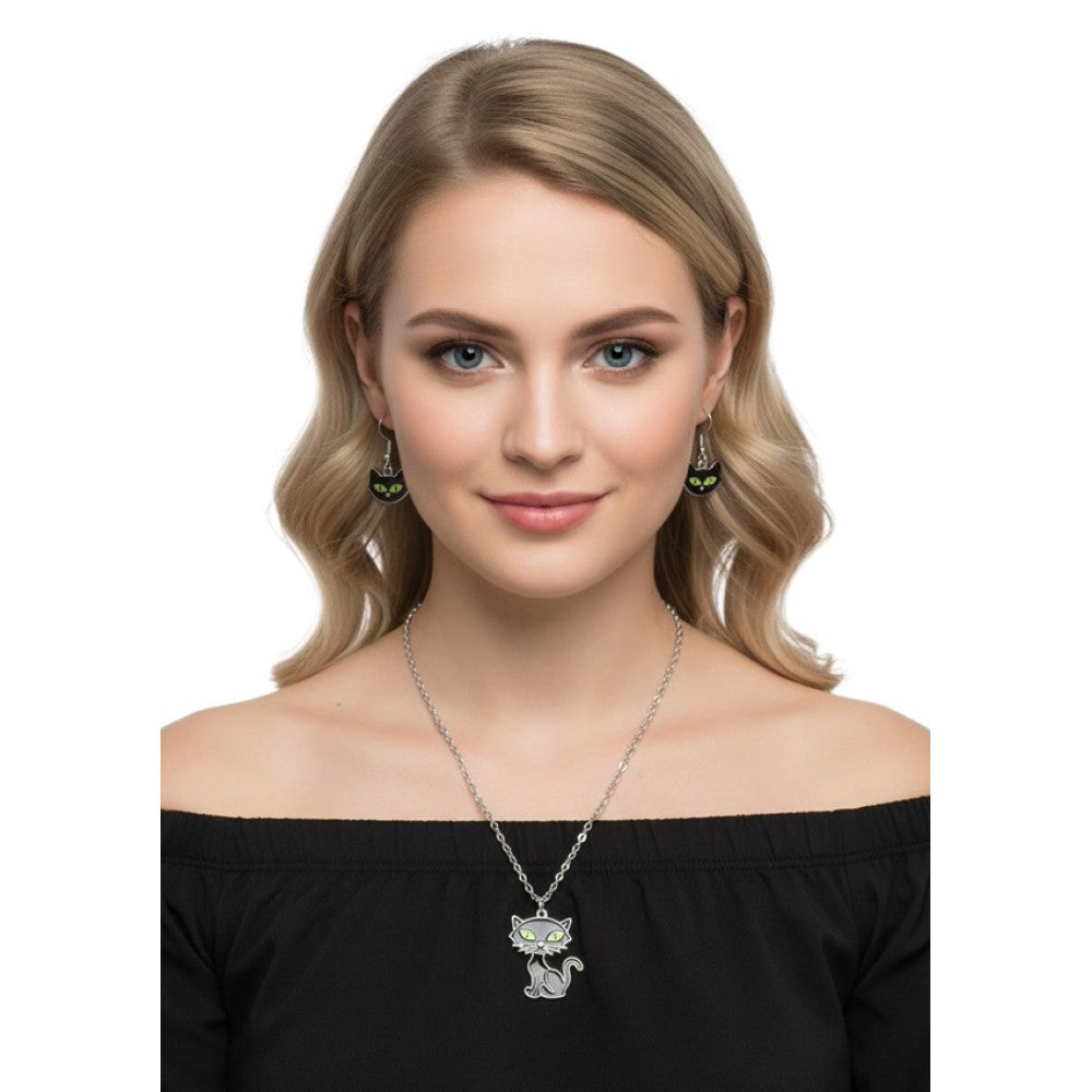 Black Cats Necklace