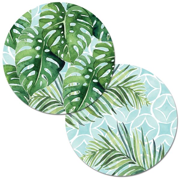 Tropical Foliage – Round Reversible Placemat