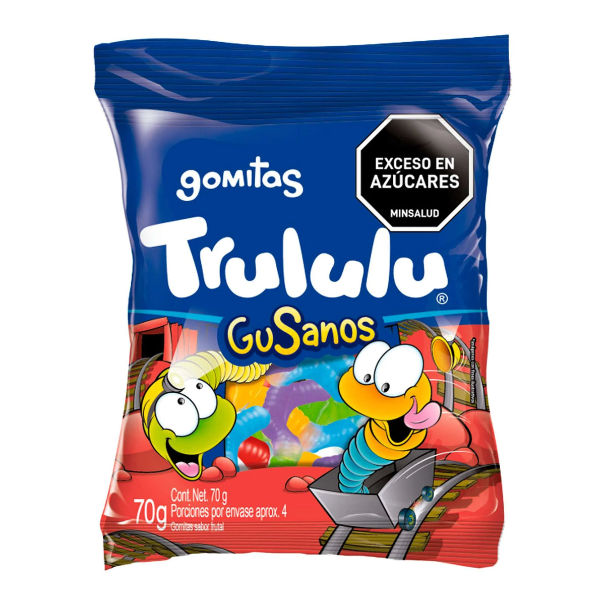 Trululu Gusanos 100g