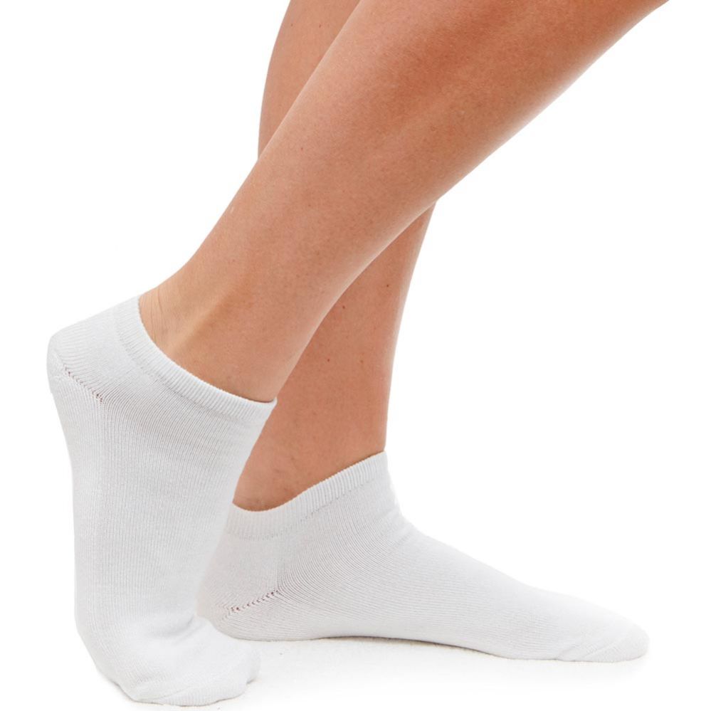 6pk Ladies No Show Socks