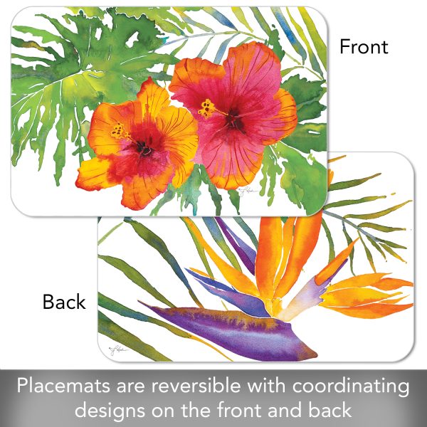 Tropical Paradise – Easycare Reversible Placemat