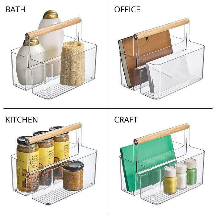 Divided Tote with Handle