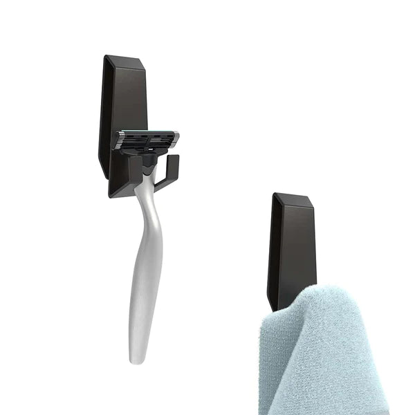 Facet Single & Double Hook Set Black
