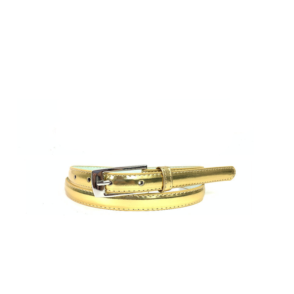 Women's Thin Belt Gold
