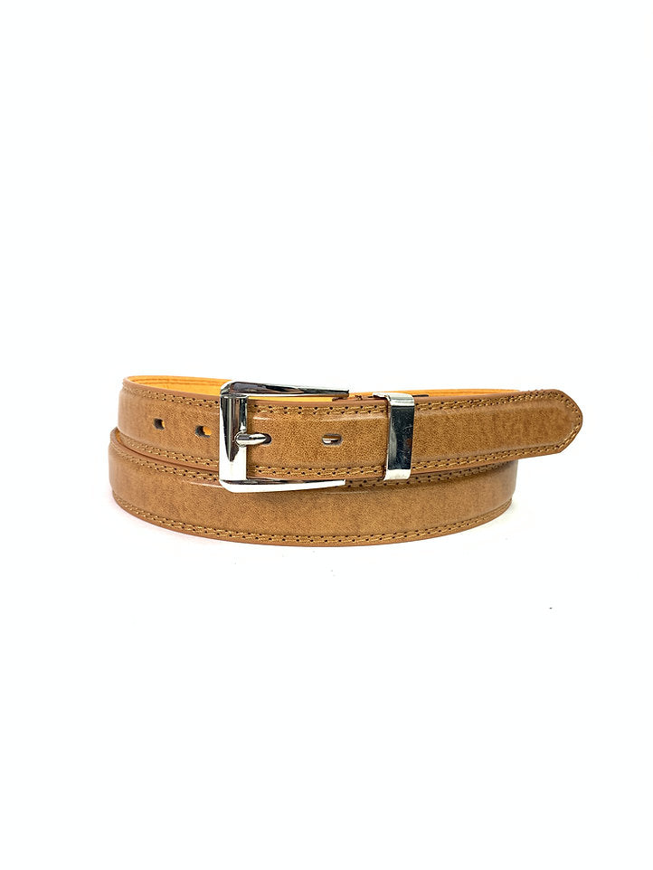 Men's Dress Belt Tan