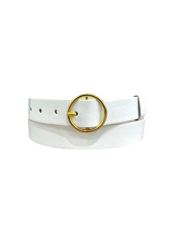 Women's Belt White