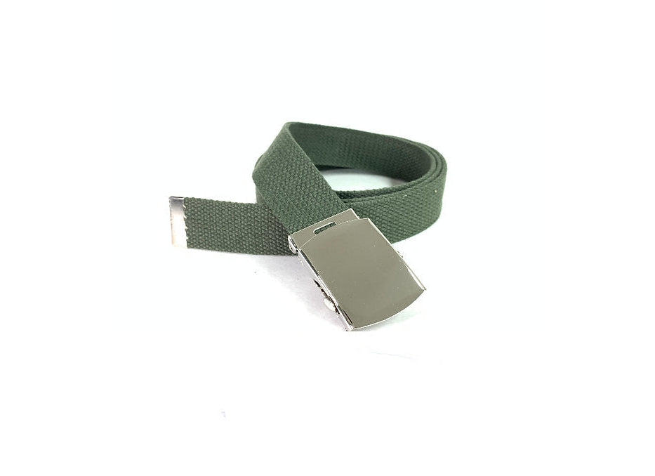 Military Web Belt Dark Green