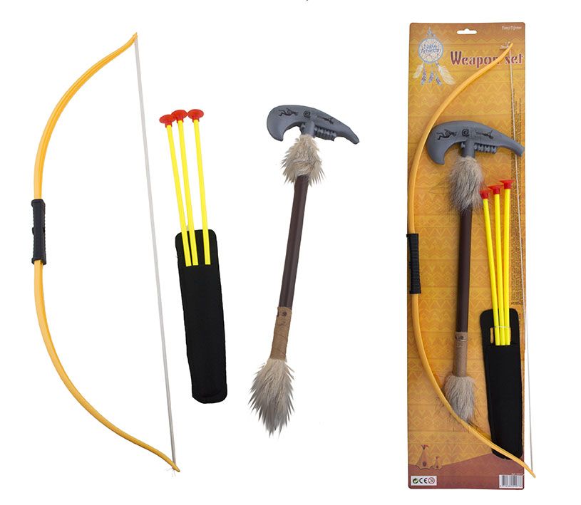 Playset-Bow/Arrow/Tomahawk-29.5"